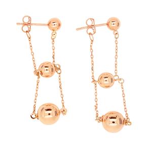 9 Carat Rose Gold Earrings